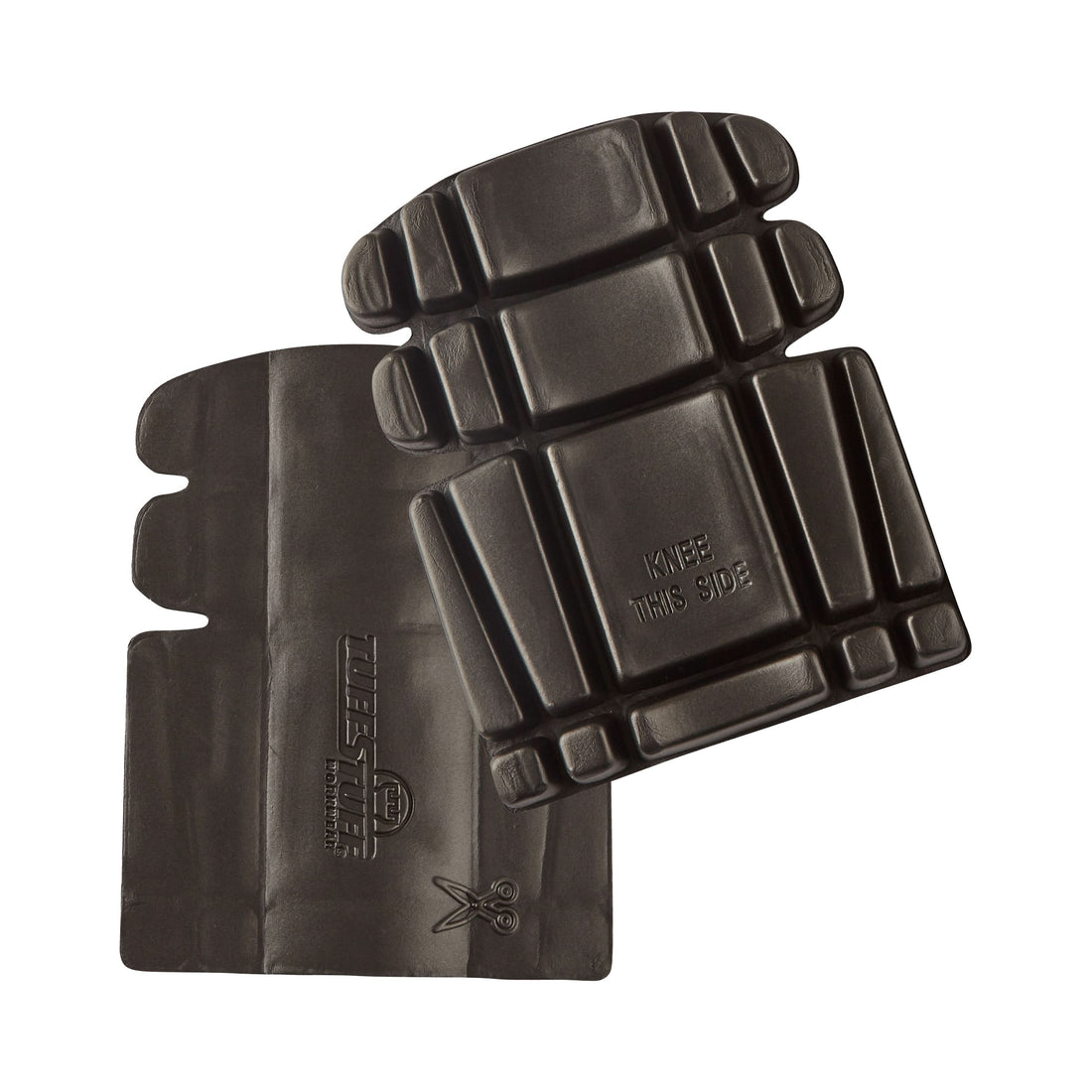 TUFFSTUFF KNEE PADS - BLACK ONE SIZE - Customisable ESSENTIALS