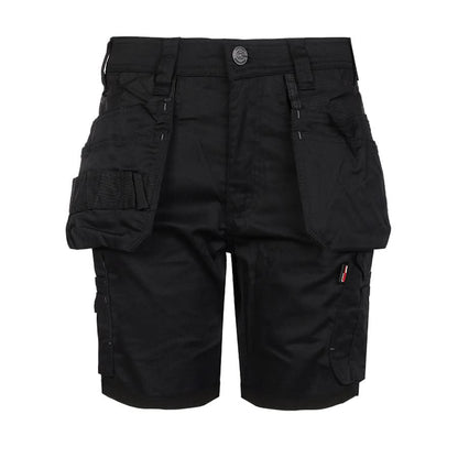 TUFFSTUFF PROFLEX WORK SHORT - BLACK - Customisable TROUSERS
