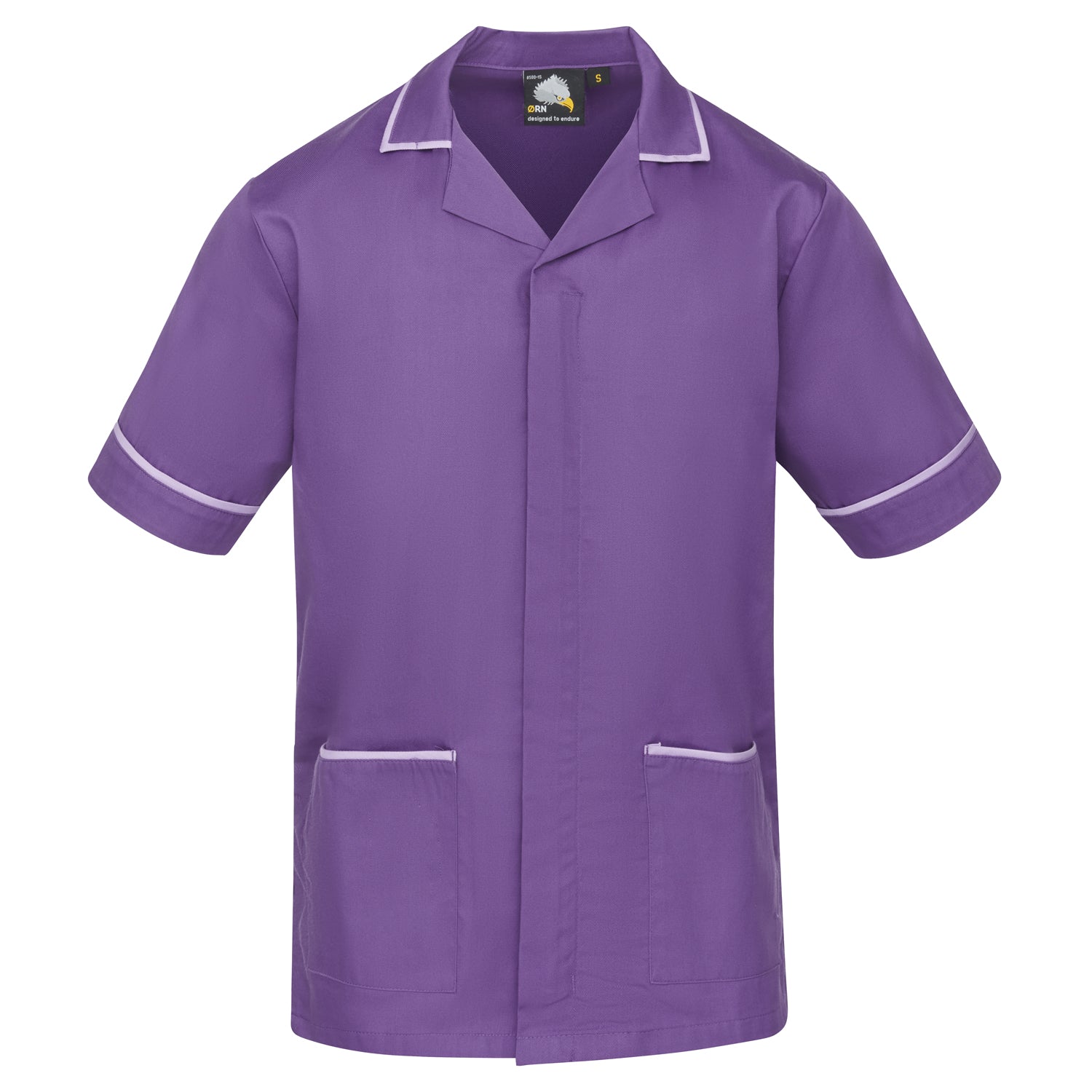 Orn Darwin Male Tunic - Purple - Lilac - 8500 - Purple - Lilac - Customisable Healthcare