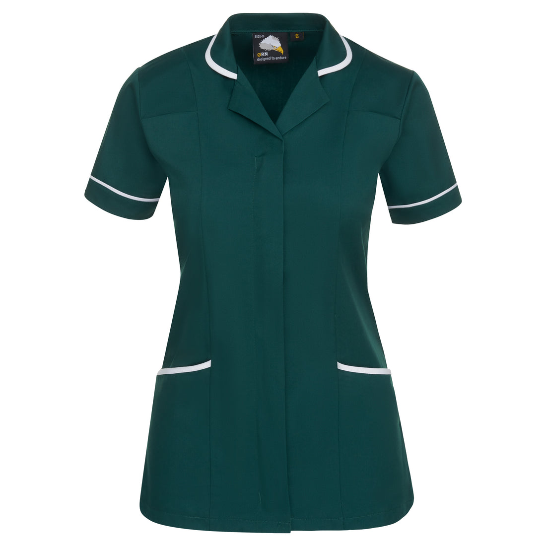 Orn Florence Classic Tunic - Bottle - White - 8600 - Bottle - White - Customisable Healthcare