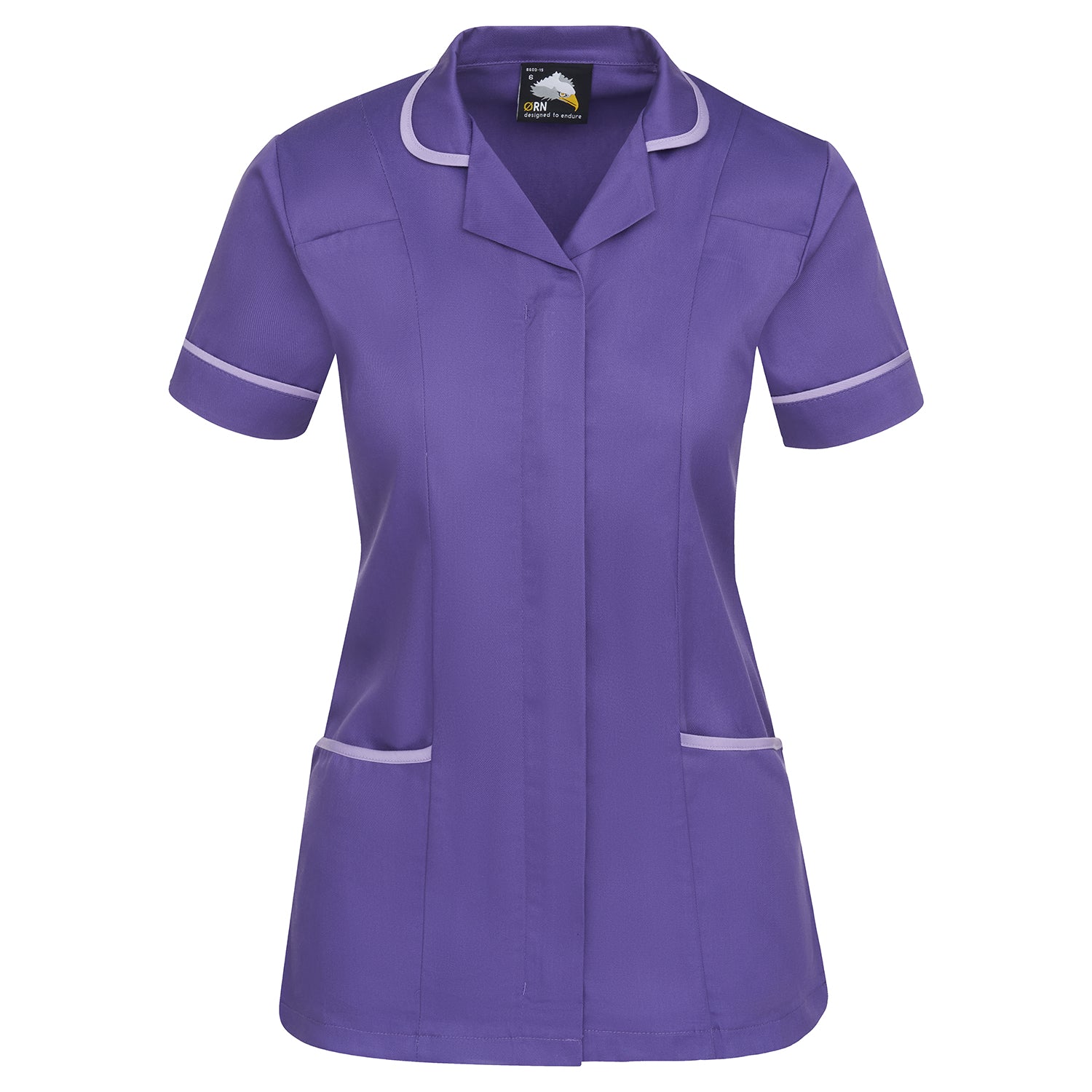 Orn Florence Classic Tunic - Purple - Lilac - 8600 - Purple - Lilac - Customisable Healthcare