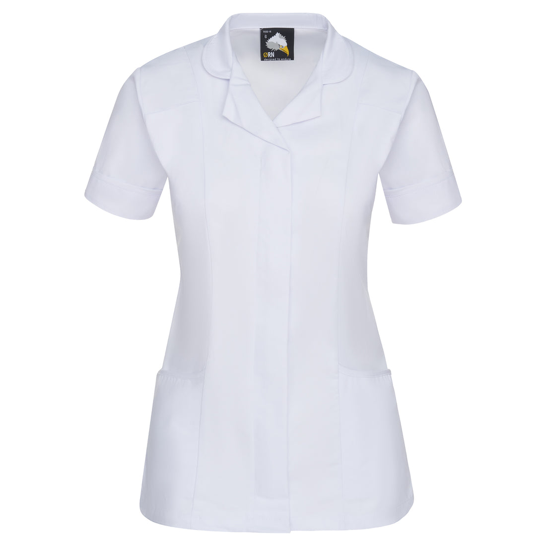 Orn Florence Classic Tunic - White - White - 8600 - White - White - Customisable Healthcare