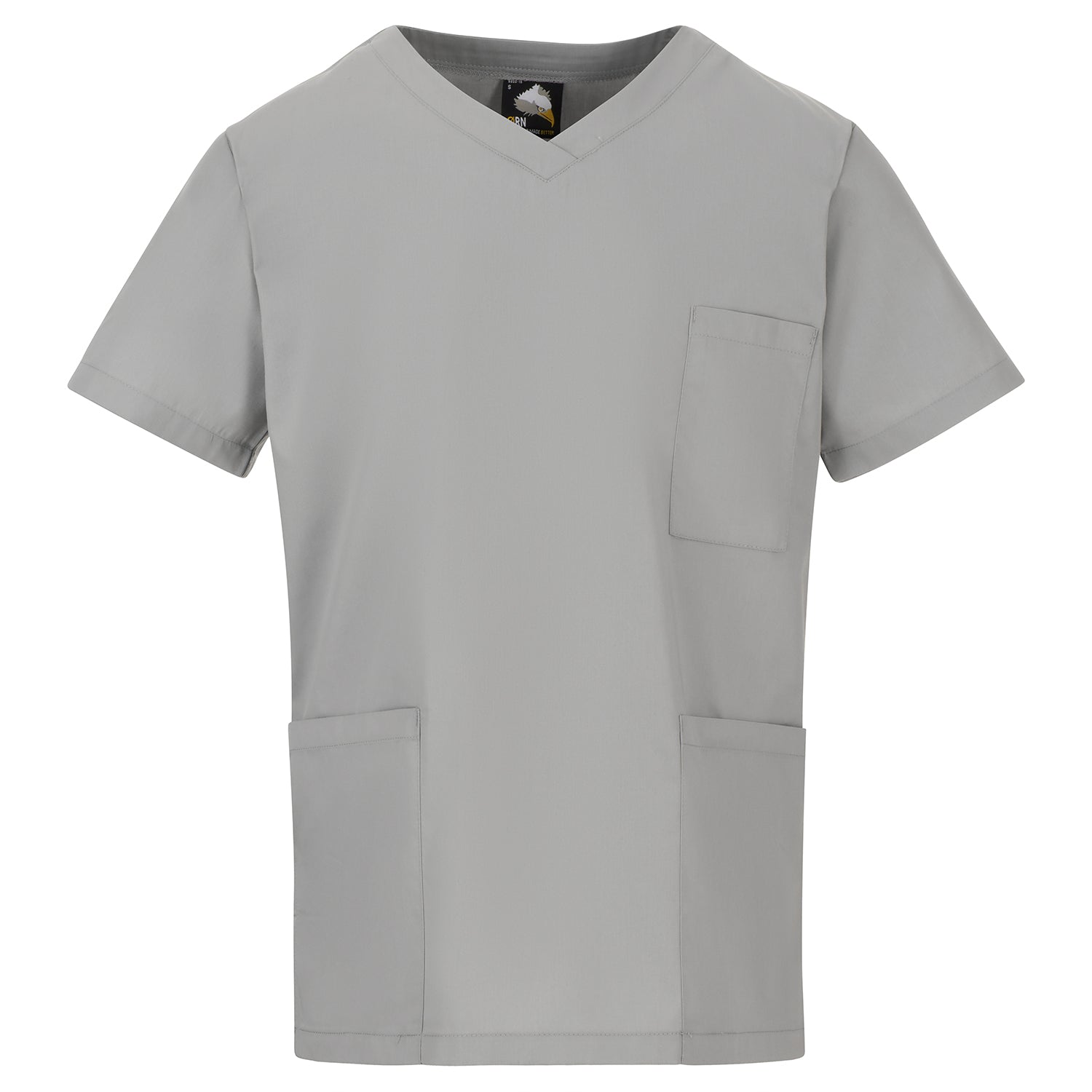 Orn Scrub Top - Grey - 8800 - Grey - Customisable Healthcare