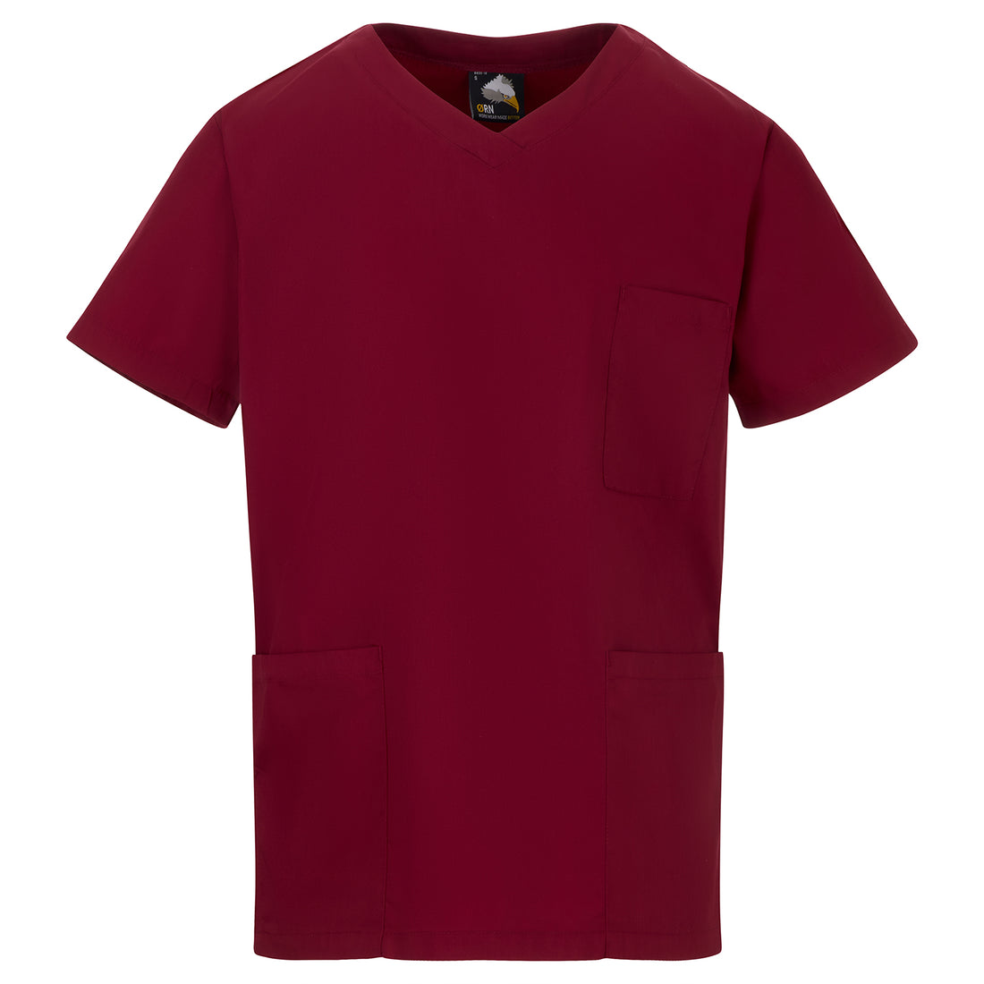 Orn Scrub Top - Maroon - 8800 - Maroon - Customisable Healthcare