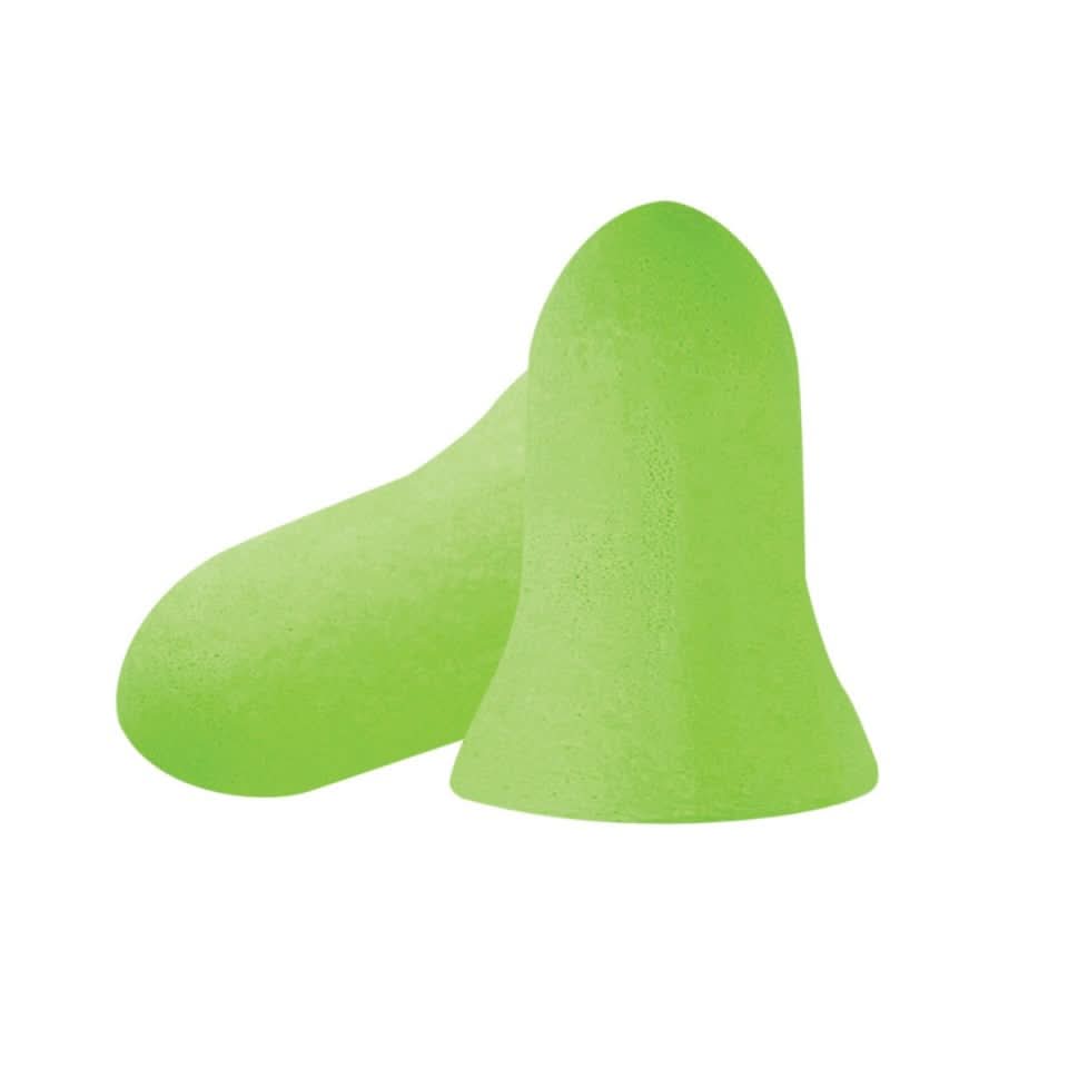 Supertouch - PU Foam Ear Plugs - SNR 35dB - 8H101-1 - Lime Green One Size - Customisable Ear Plugs/Ddefenders