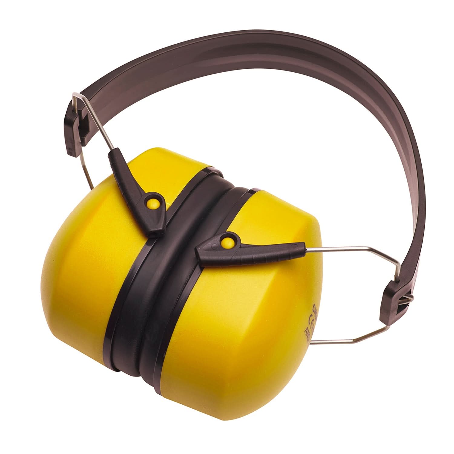 Supertouch - Folding Ear Defenders - 8H2 - Yellow One Size - Customisable Ear Defence