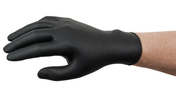Ansell Microflex Glove - Black - Customisable Latex
