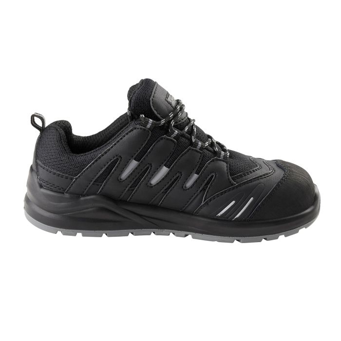 Supertouch BCG50 Safety Trainer - F201 - Black - Customisable ST Footwear