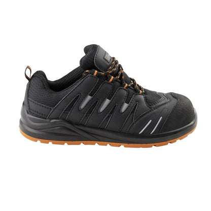 Supertouch BCG50 Safety Trainer - F201 - Black Orange - Customisable ST Footwear