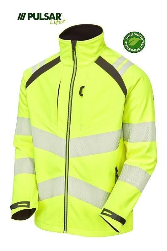 Pulsar LIFE GRS Ladies Softshell Jacket Yellow LFE965 - Yellow - Customisable Softshell Jacket