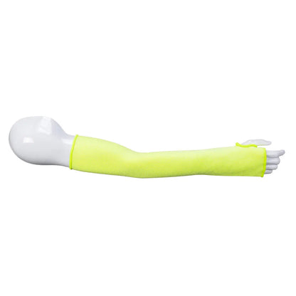 Cut D13 22 Inch (56cm) Sleeve A691 - Yellow - Customisable Cut Resistant Gloves