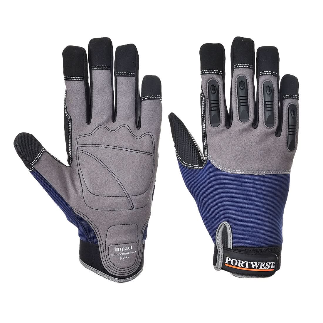 Portwest High Performance Glove A720 - Navy M - Customisable Hand Protection