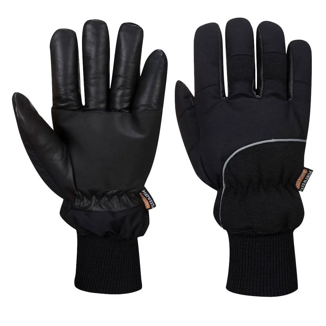 Cold 500 Leather Waterproof Mechanical Glove A751 - Black - Customisable Cold Protection Gloves