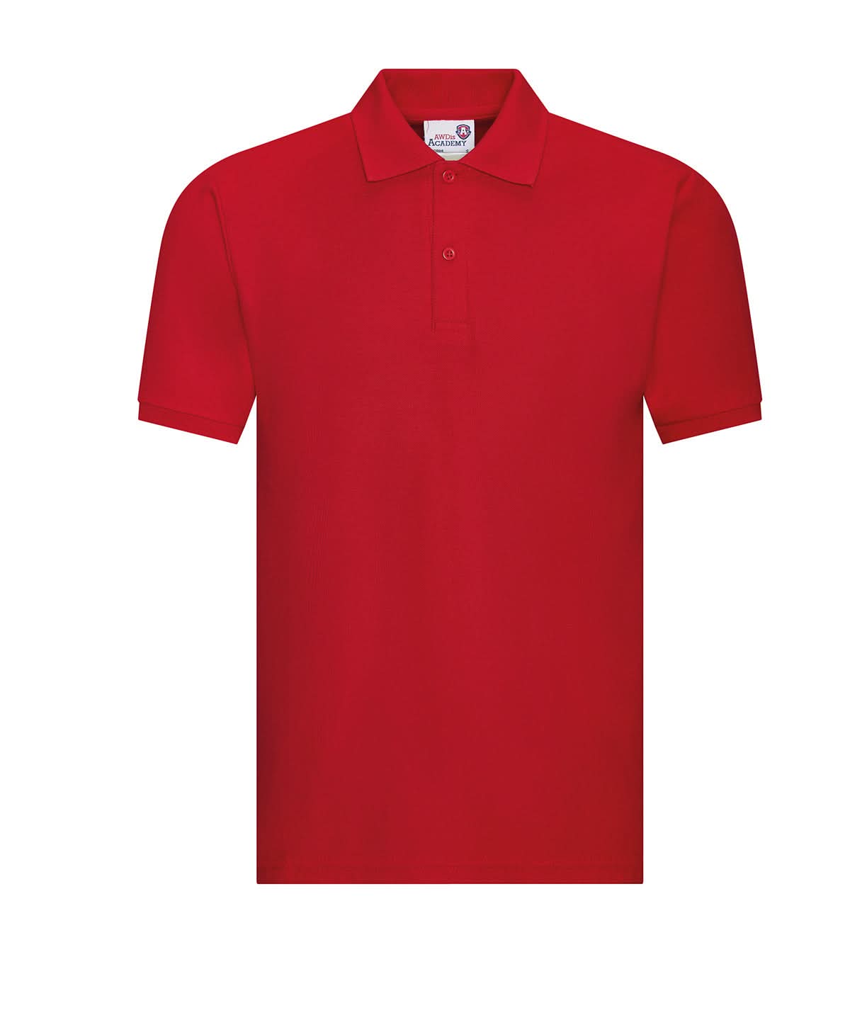 AWDis Academy Polo AC004 - Red - Customisable Polos