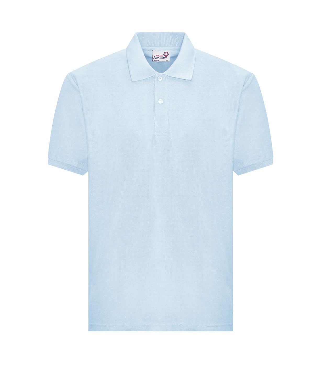 AWDis Academy Polo AC004 - Sky - Customisable Polos