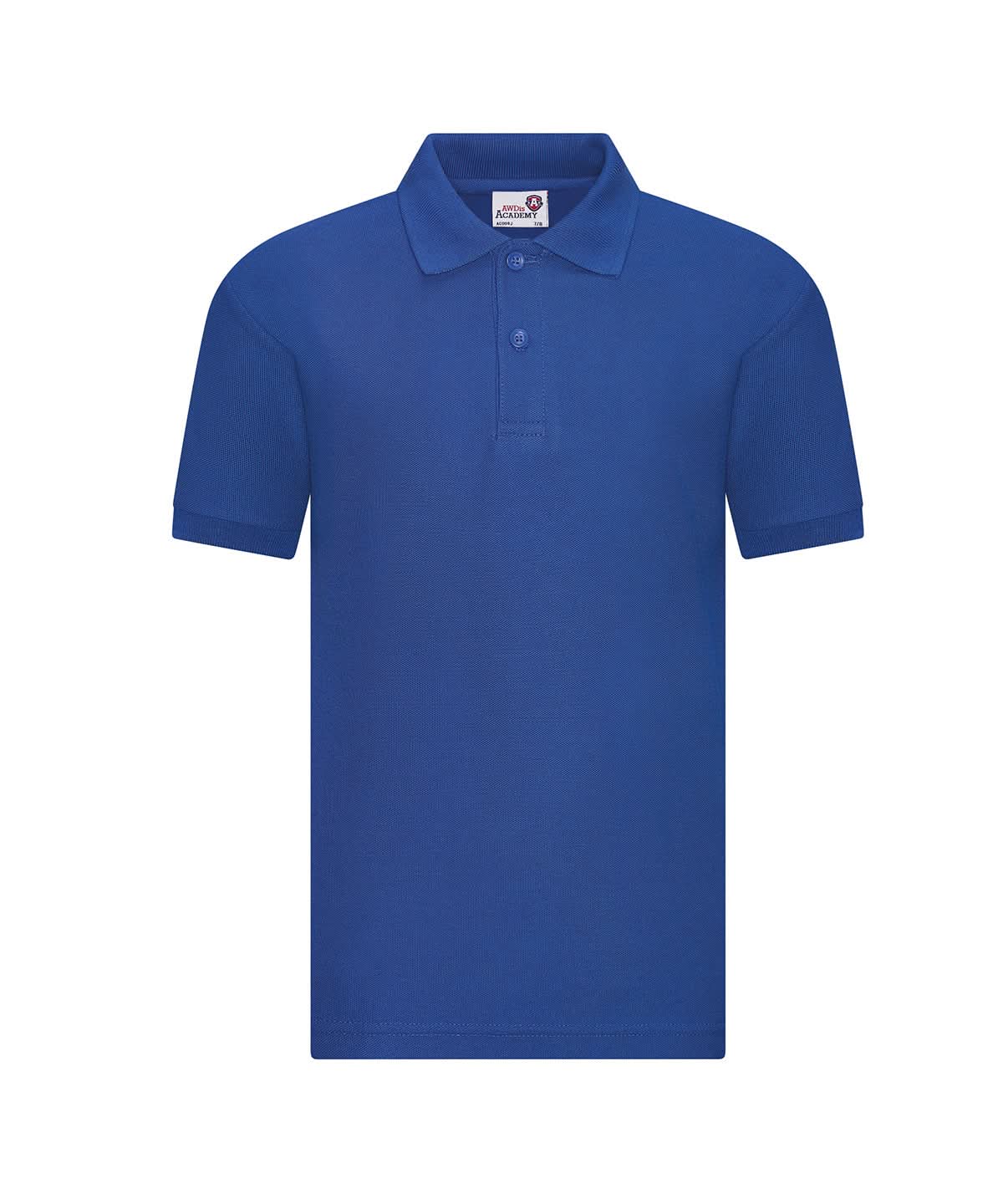 AWDis Academy Kids Academy polo AC04J - Royal Blue - Customisable Polos
