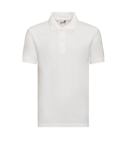 AWDis Academy Kids Academy polo AC04J - White - Customisable Polos