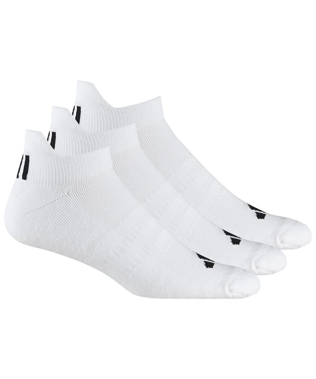 Adidas Ankle socks 3 pack AD046 - White - Customisable Socks