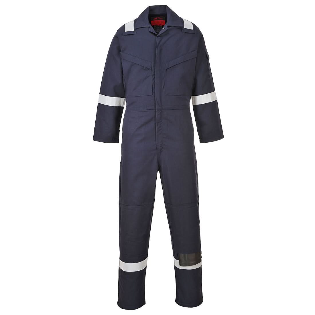 Portwest Araflame Gold Coverall AF53 - Navy - Customisable Coveralls