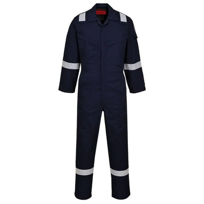 Araflame Work Lightweight Fr Coverall Af73 - Navy - Customisable Coveralls