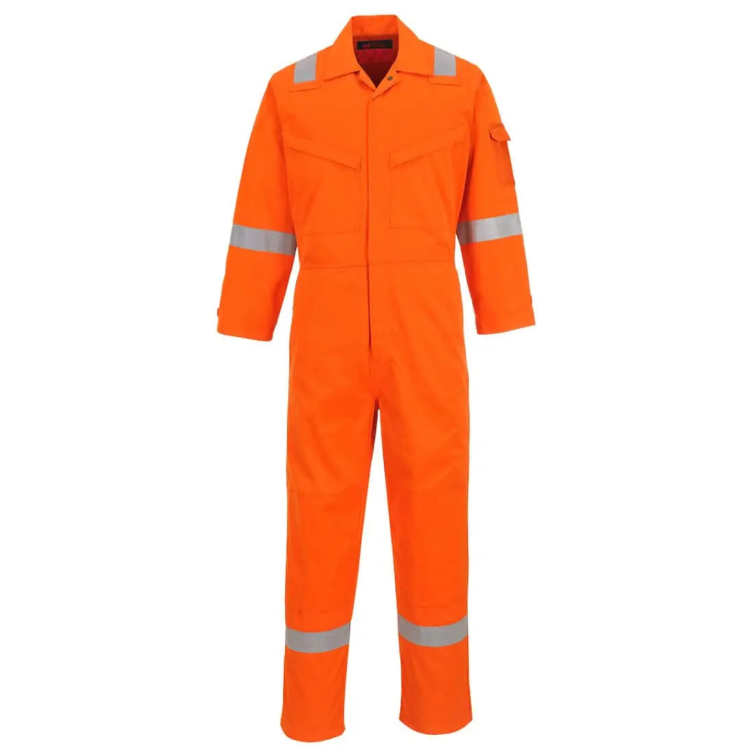 Araflame Work Lightweight Fr Coverall Af73 - Orange - Customisable Coveralls