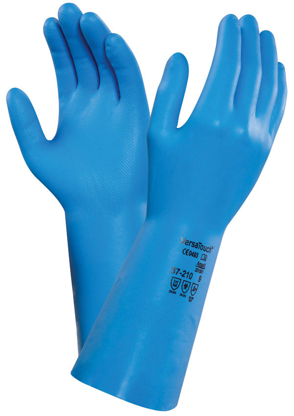 Ansell Versatouch Glove - Blue S - Customisable Latex