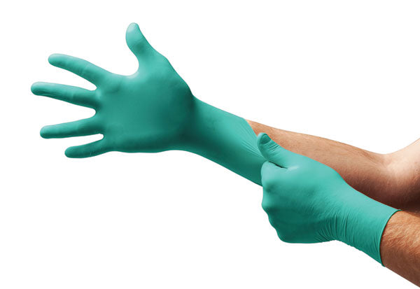 Ansell Touch N Tuff Glove - Green - Customisable Latex