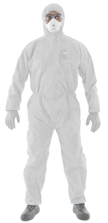Microgard Logo Microgard Plus Disposable Coverall - White - Customisable Coveralls
