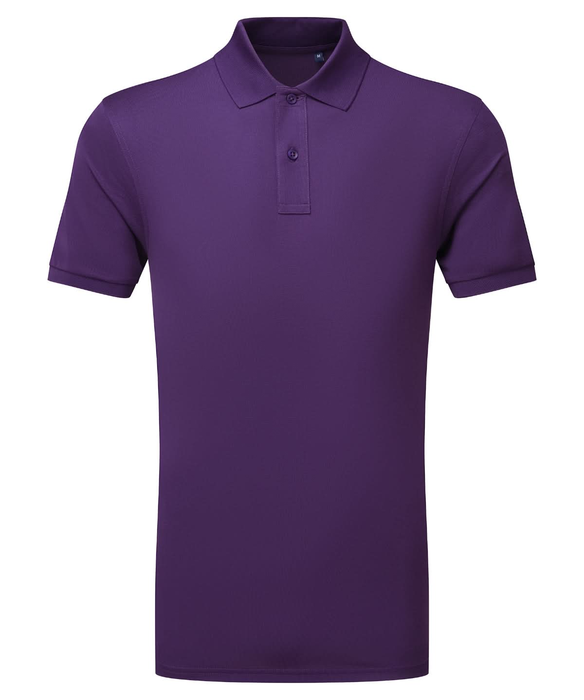 Asquith &amp; Fox Cationic recycled polyester polo AQ001 - Purple - Customisable Polos