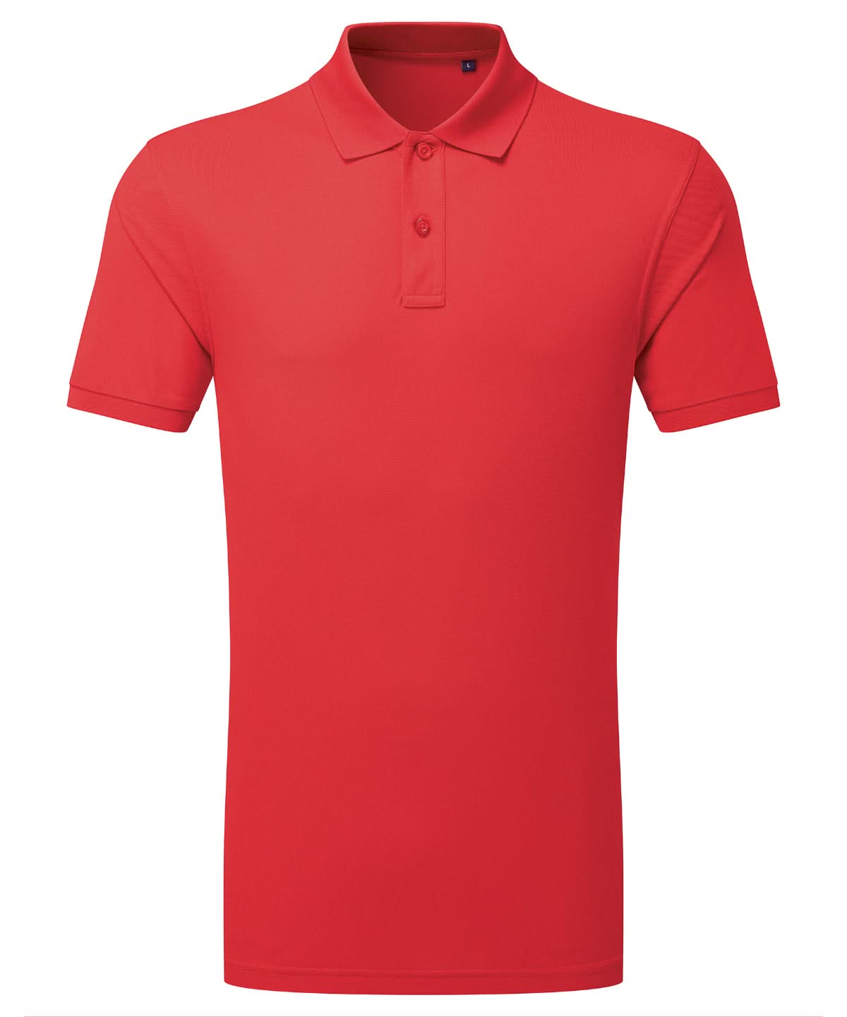Asquith &amp; Fox Cationic recycled polyester polo AQ001 - Red - Customisable Polos