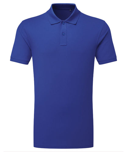 Asquith &amp; Fox Cationic recycled polyester polo AQ001 - Royal - Customisable Polos