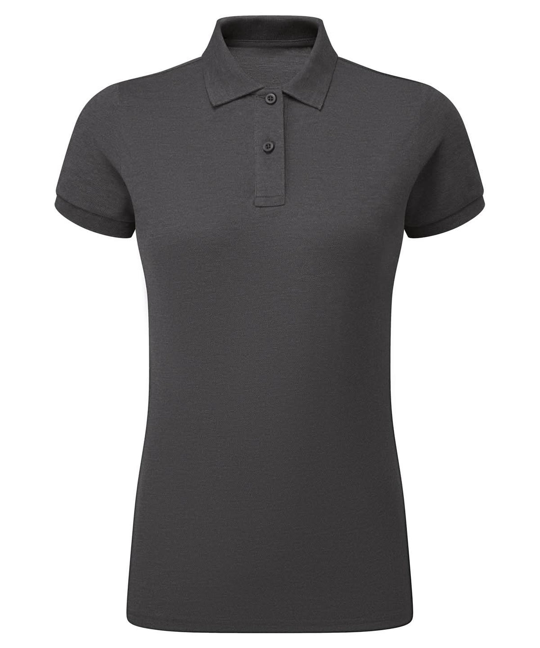 Asquith &amp; Fox Asquith Fox Womens Classic fit polo Charcoal AQ020 - Charcoal - Customisable Polos