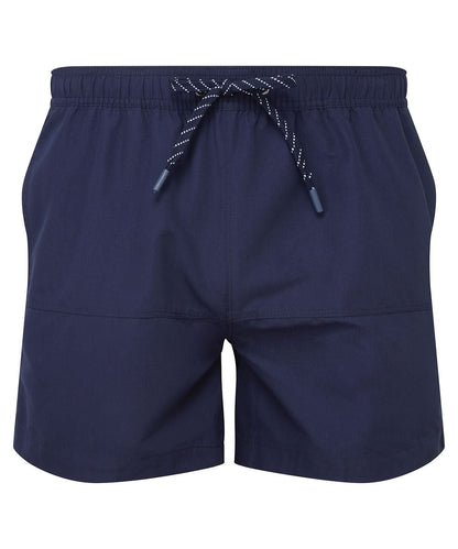 Asquith &amp; Fox Block colour swim shorts AQ056 - Navy - Customisable Shorts