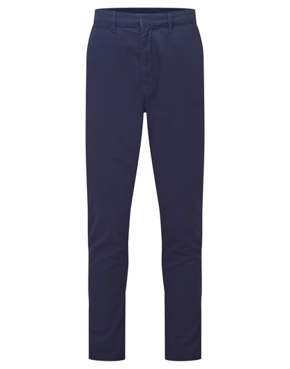 Asquith &amp; Fox Mens lightweight chinos AQ059 - Navy - Customisable Chinos