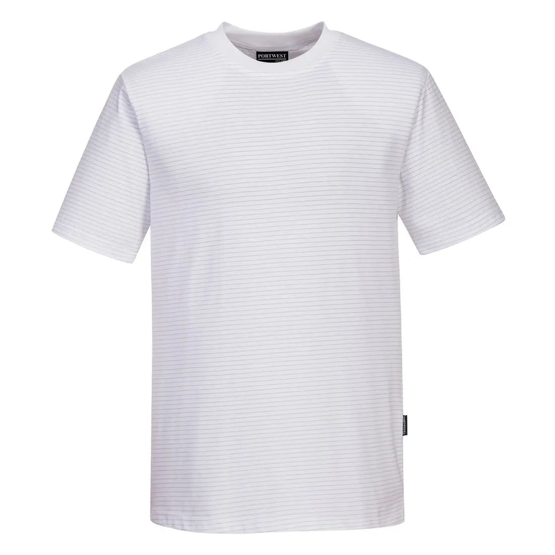 Anti Static Esd T Shirt S/S As20 - White - Customisable T-Shirt
