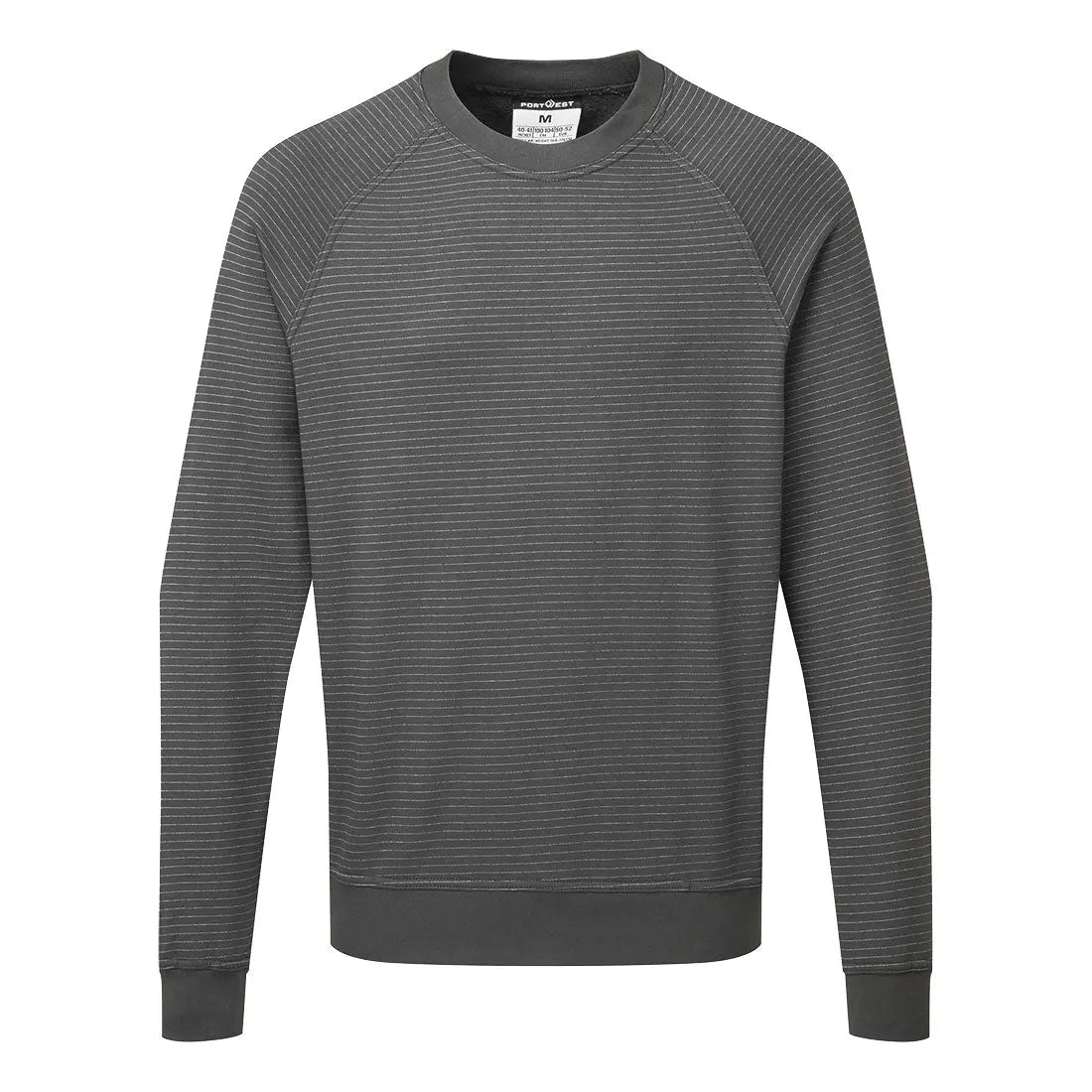 Anti Static Esd Sweatshirt As24 - Zoom Grey - Customisable Sweatshirts