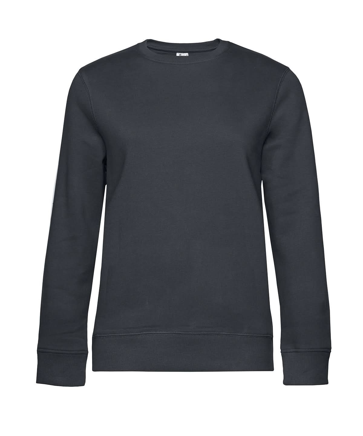 B&amp;C Collection Queen crew neck B010F - Asphalt - Customisable Sweatshirts