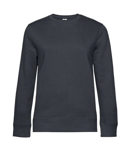 B&amp;C Collection Queen crew neck B010F - Asphalt - Customisable Sweatshirts