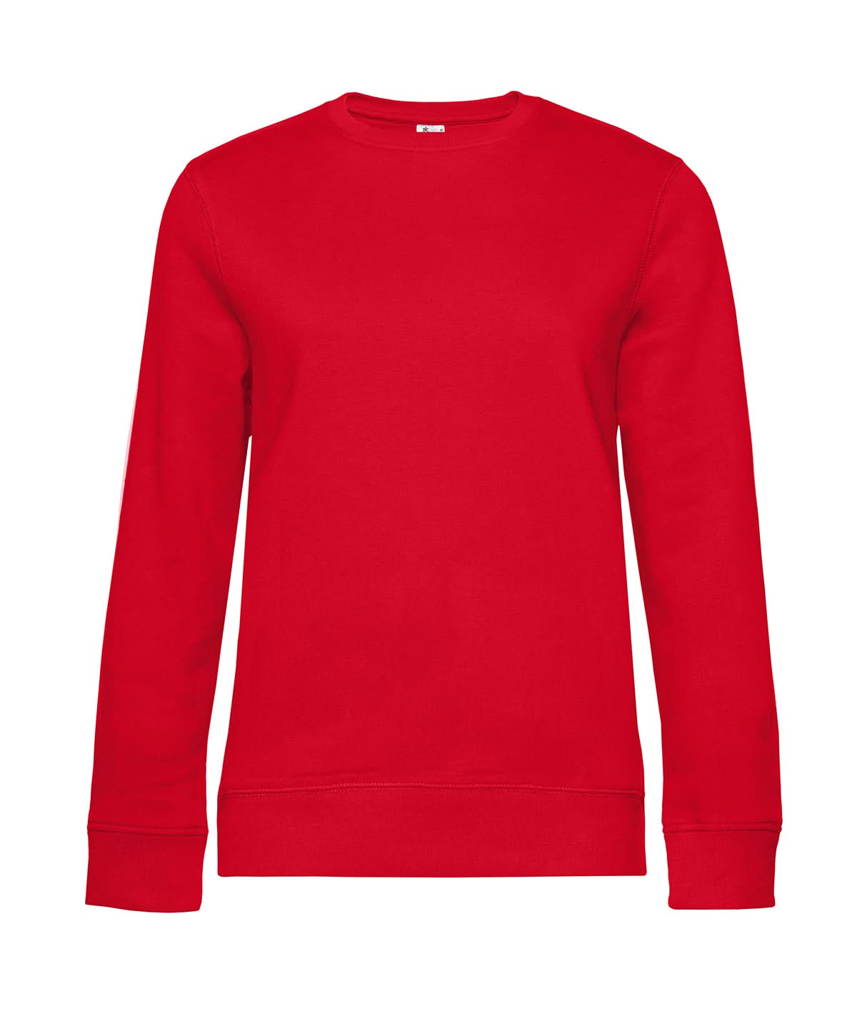 B&amp;C Collection Queen crew neck B010F - Red - Customisable Sweatshirts