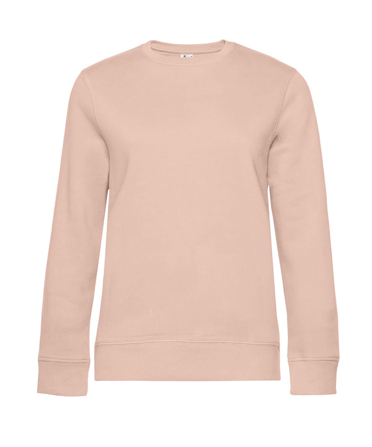 B&amp;C Collection Queen crew neck B010F - Soft Rose - Customisable Sweatshirts