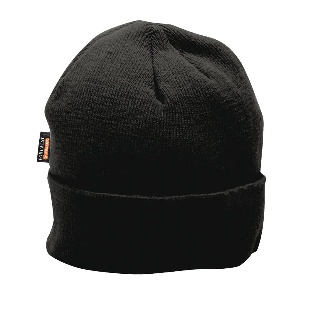 Insulated Knit Beanie B013 - Black O S - Customisable All Weather Accessories