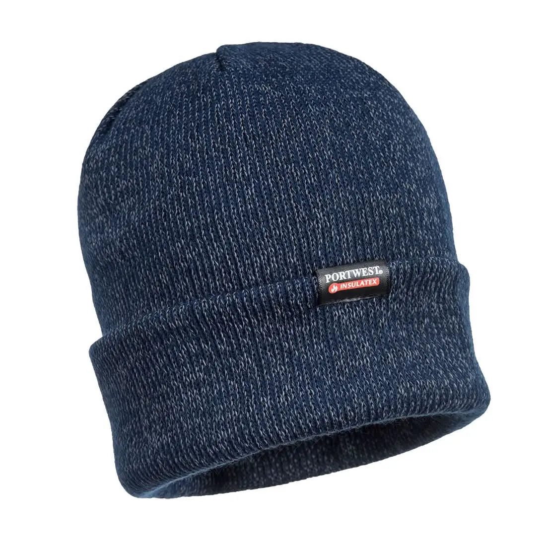 Insulated Knit Reflective Yarn Beanie B026 - - Customisable All Weather Accessories