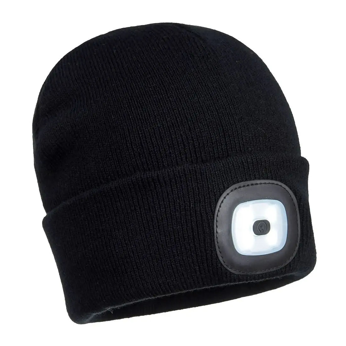Rechargeable Led Beanie B029 - Black - Customisable Lighting