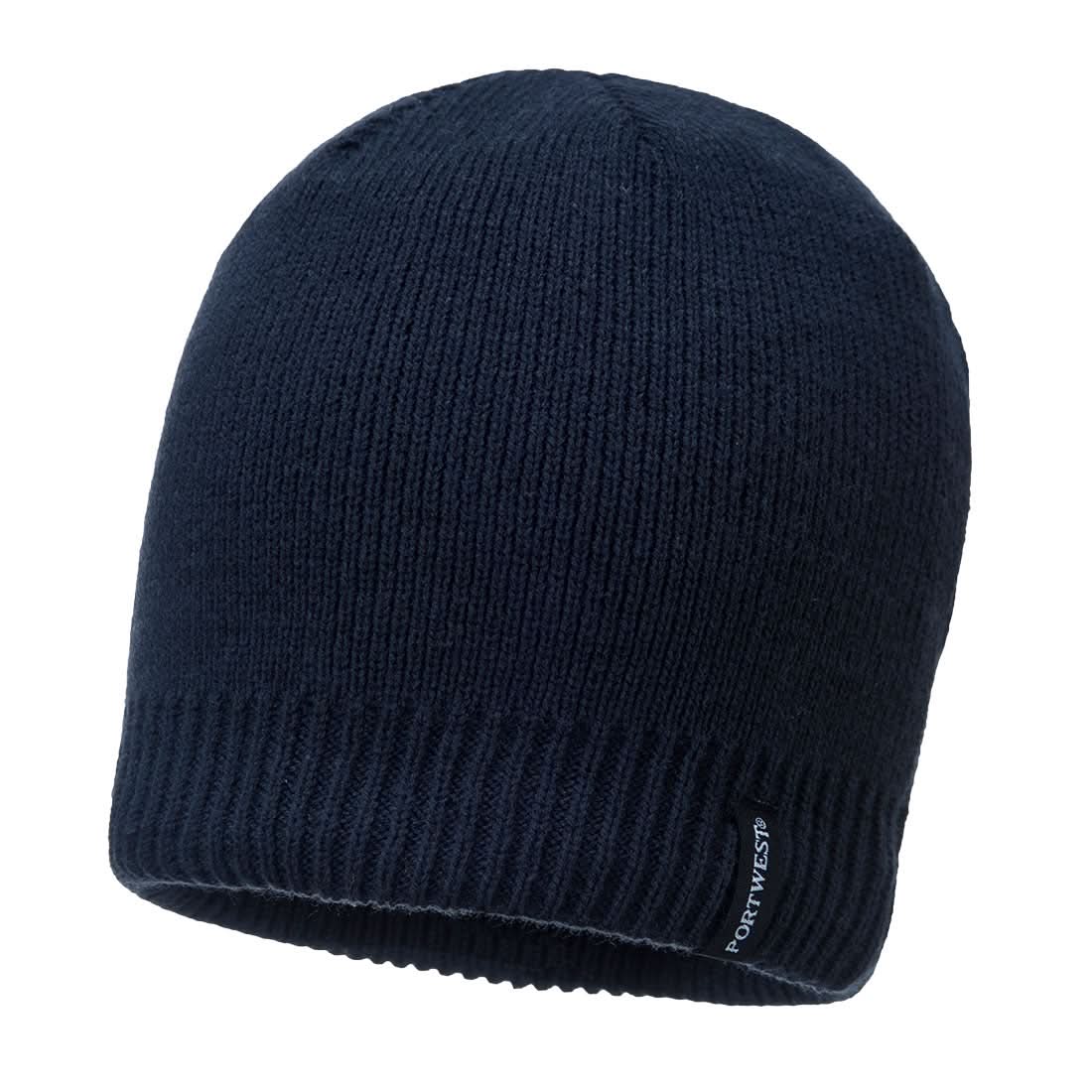 Portwest Waterproof Beanie B031 - Navy - Customisable Hats