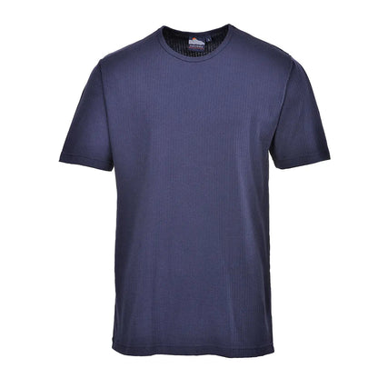 Thermal T Shirt Short Sleeve B120 - Navy - Customisable Base Layers