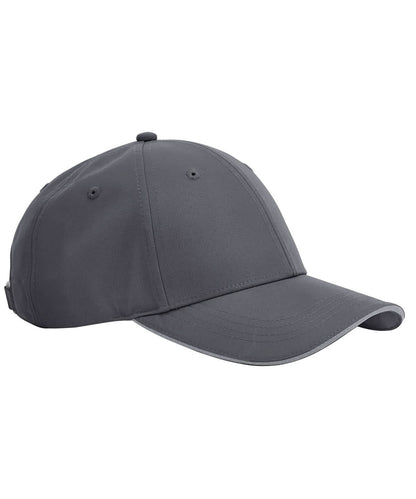 Beechfield Team sports tech cap B195R - Graphite Grey Light Grey One size - Customisable Caps