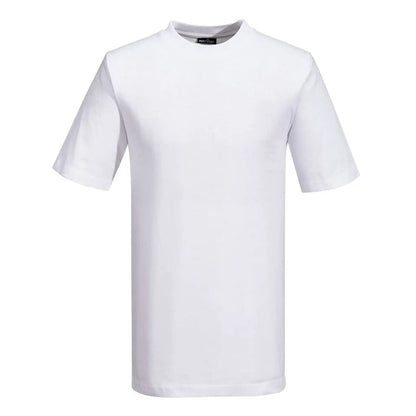 Turin Cotton T Shirt S/S B195 - White - Customisable T-Shirt