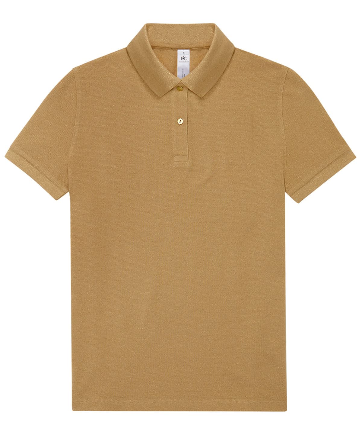 B&amp;C Collection My Polo 180 Women B261F - Meta Gold - Customisable Polos
