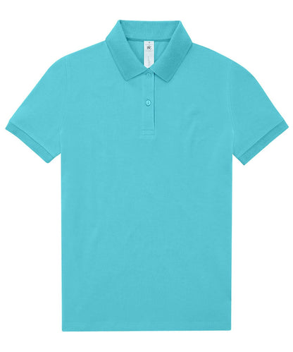 B&amp;C Collection My Polo 180 Women B261F - Meta Turquoise - Customisable Polos