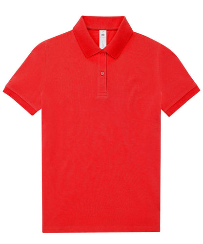 B&amp;C Collection My Polo 180 Women B261F - Red - Customisable Polos